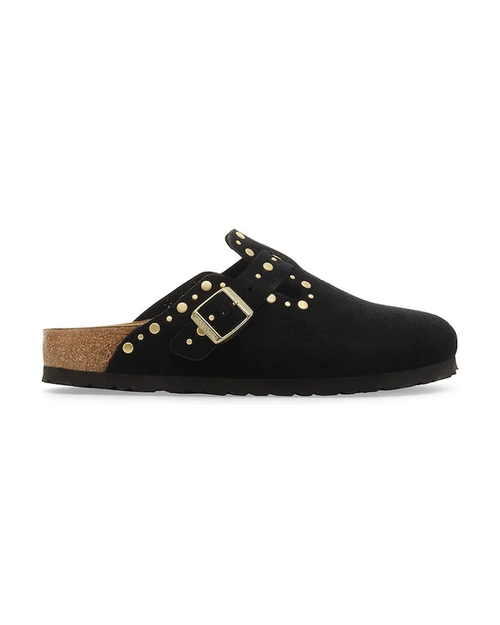 Birkenstock Boston Rivet Süet Terlik