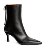 Black Leather Ankle Boots 75