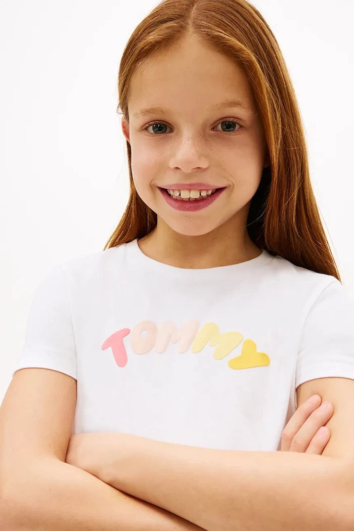 Tommy Hilfiger тениска за деца от памук