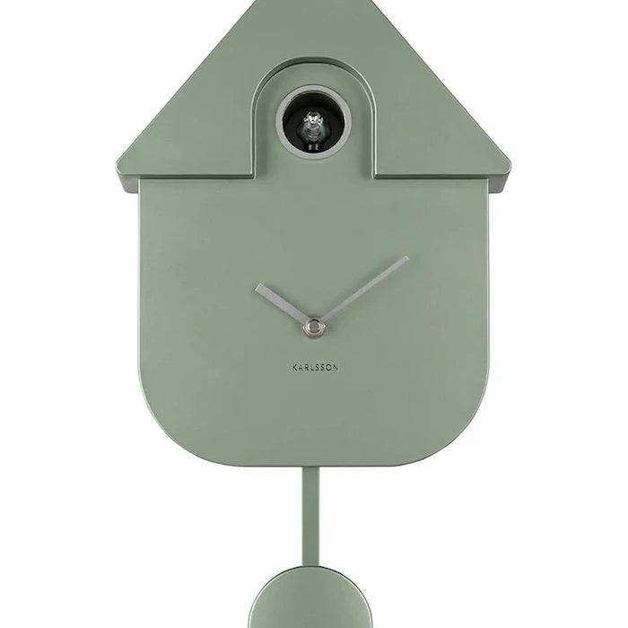 Часовник с кукувичка Karlsson Modern Cuckoo Metallic