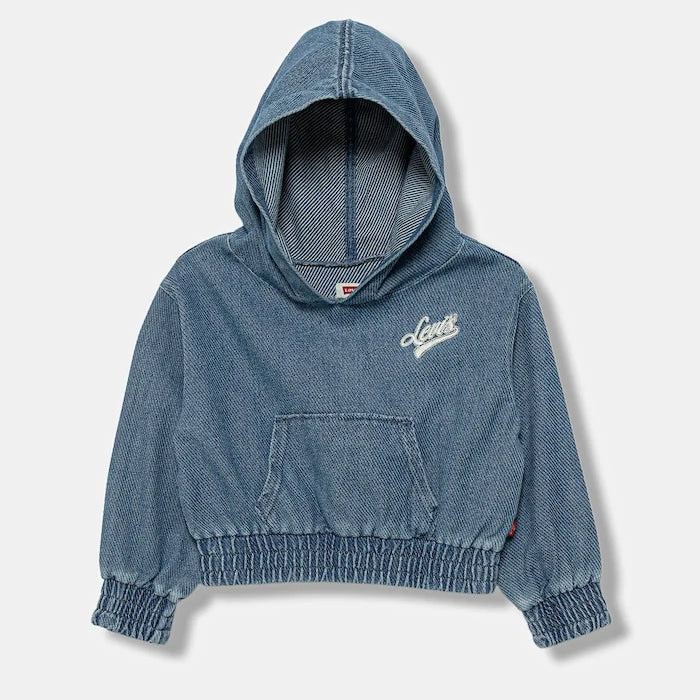 Детски суичър Levi's DENIM HOODIE