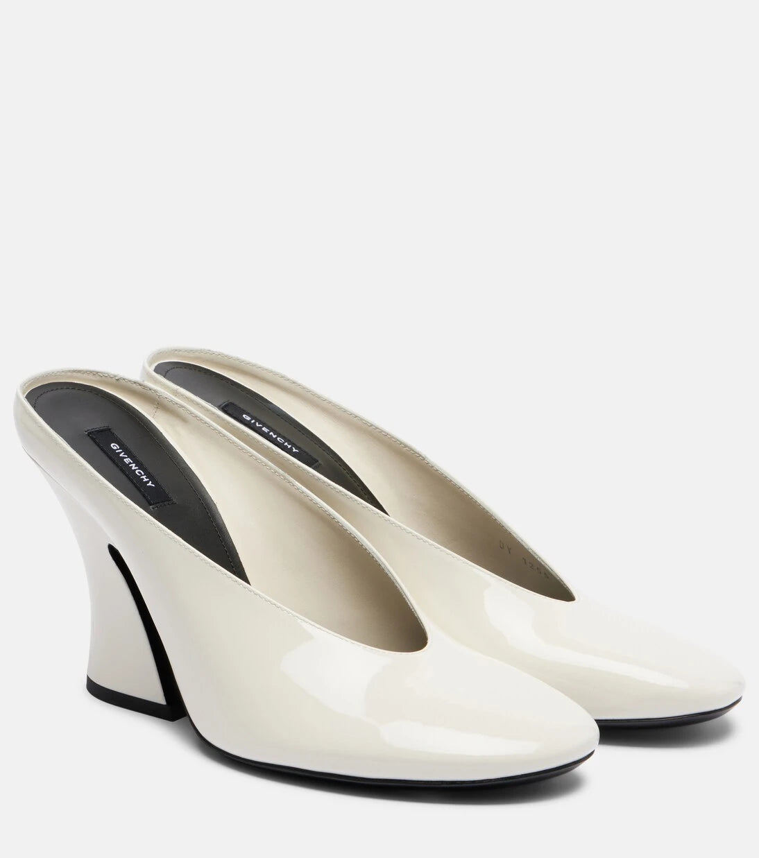 Givenchy - Patent leather mules