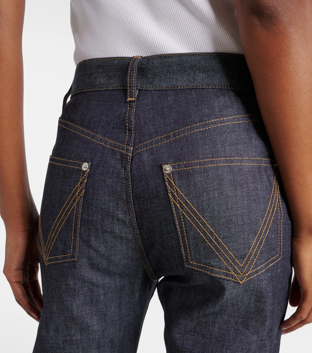 Bottega Veneta - Mid-rise straight jeans