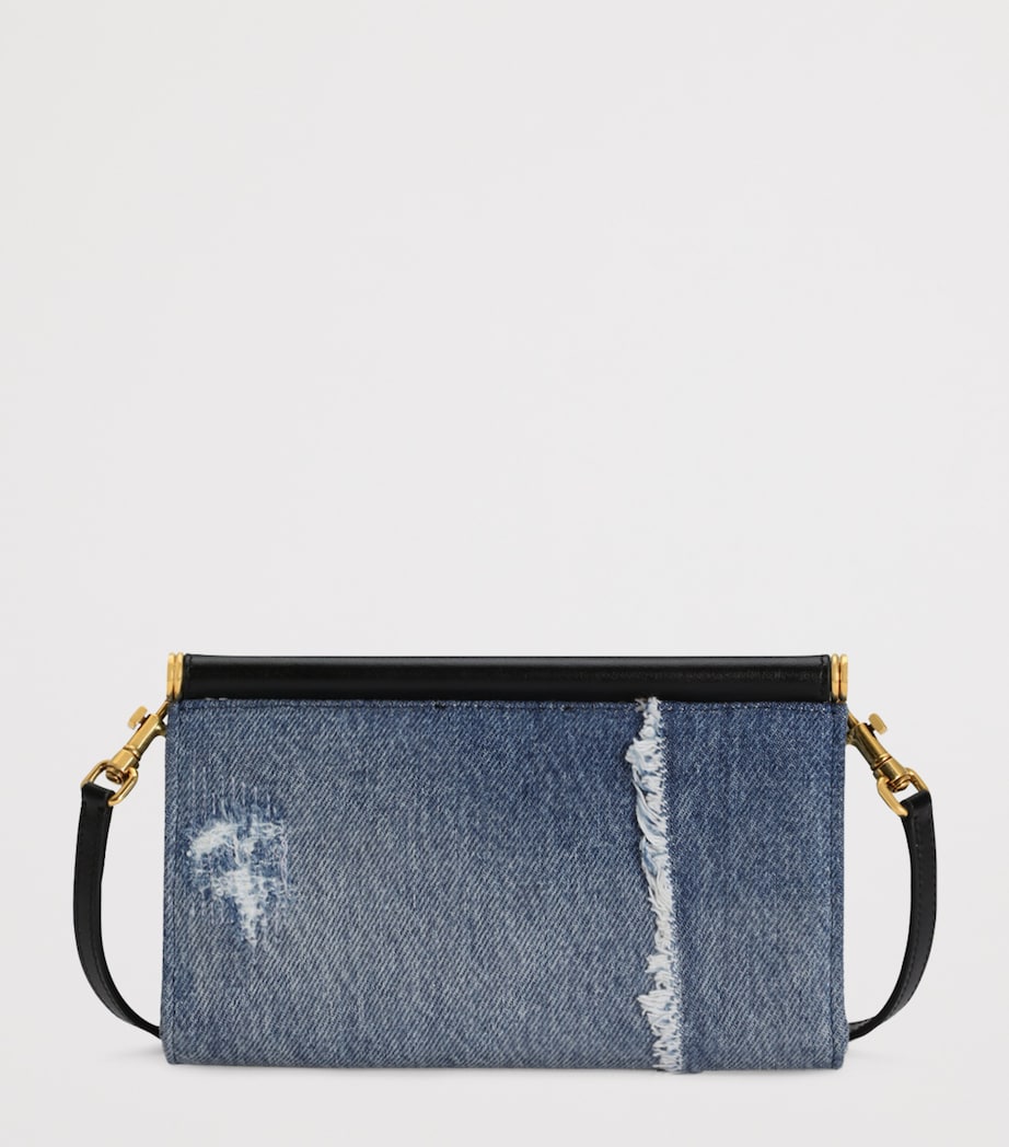 Dolce & Gabbana Multi Denim Embellished Mini Bag