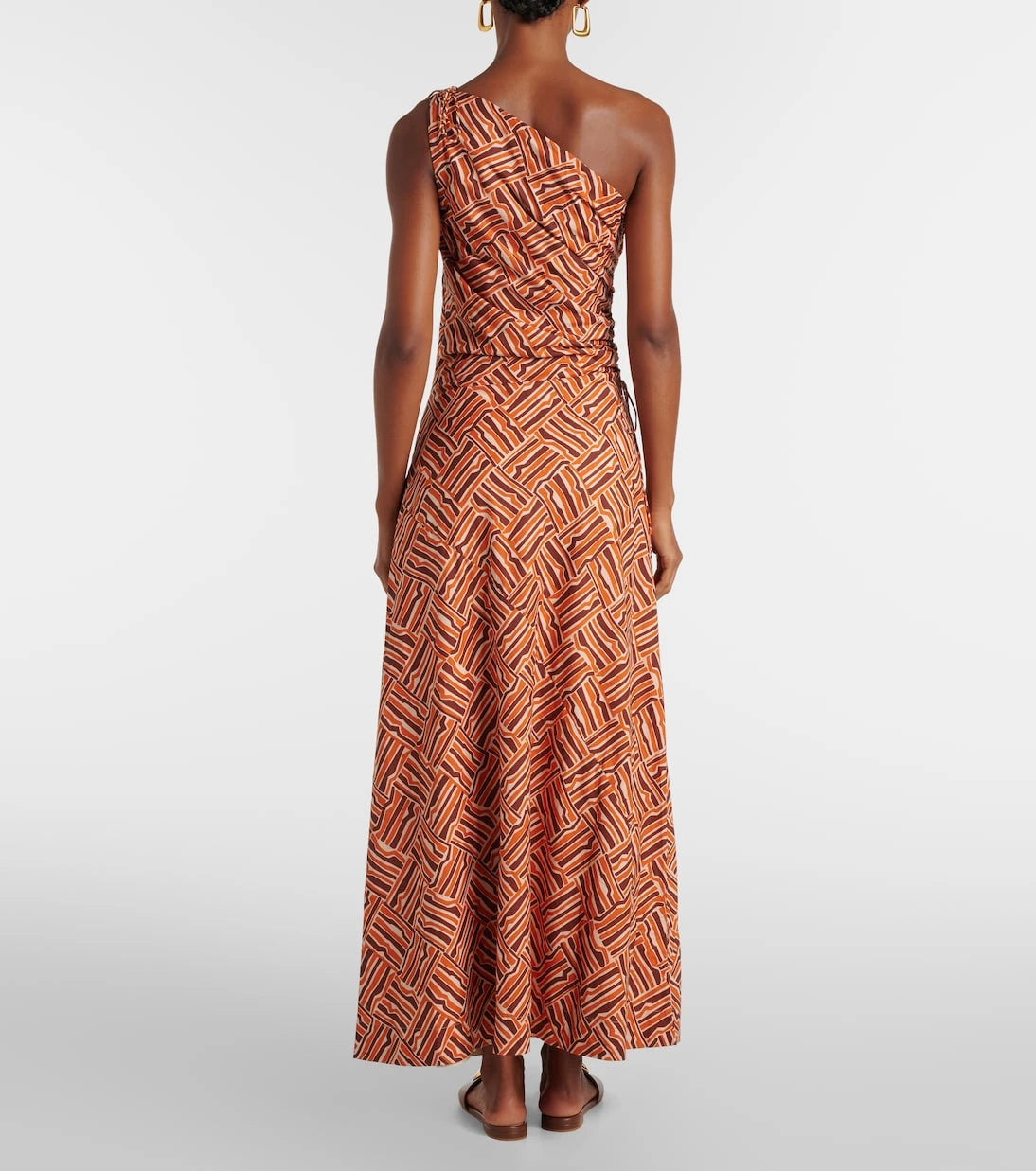 Faithfull - Alskar striped cotton poplin maxi dress