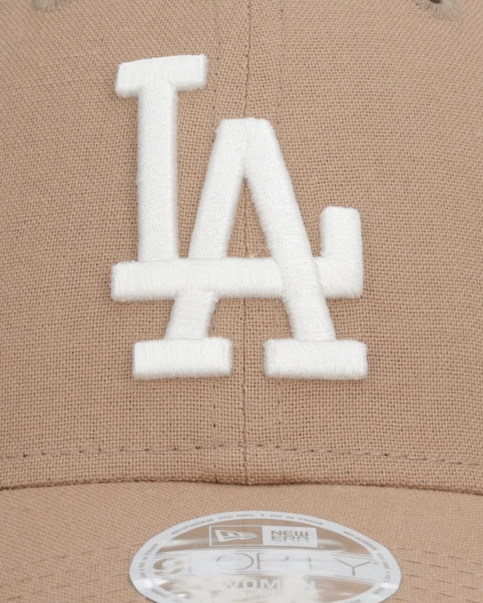 New Era şapka siperlikli keten LINEN 940 LA DODGERS