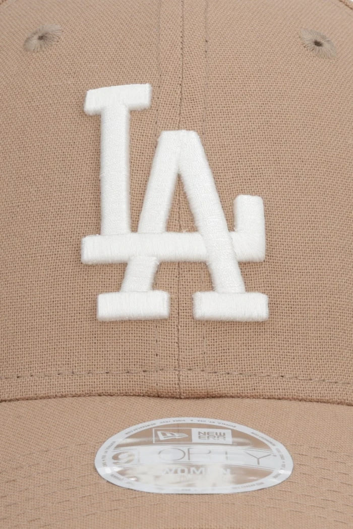 New Era шапка с козирка с лен LINEN 940 LA DODGERS
