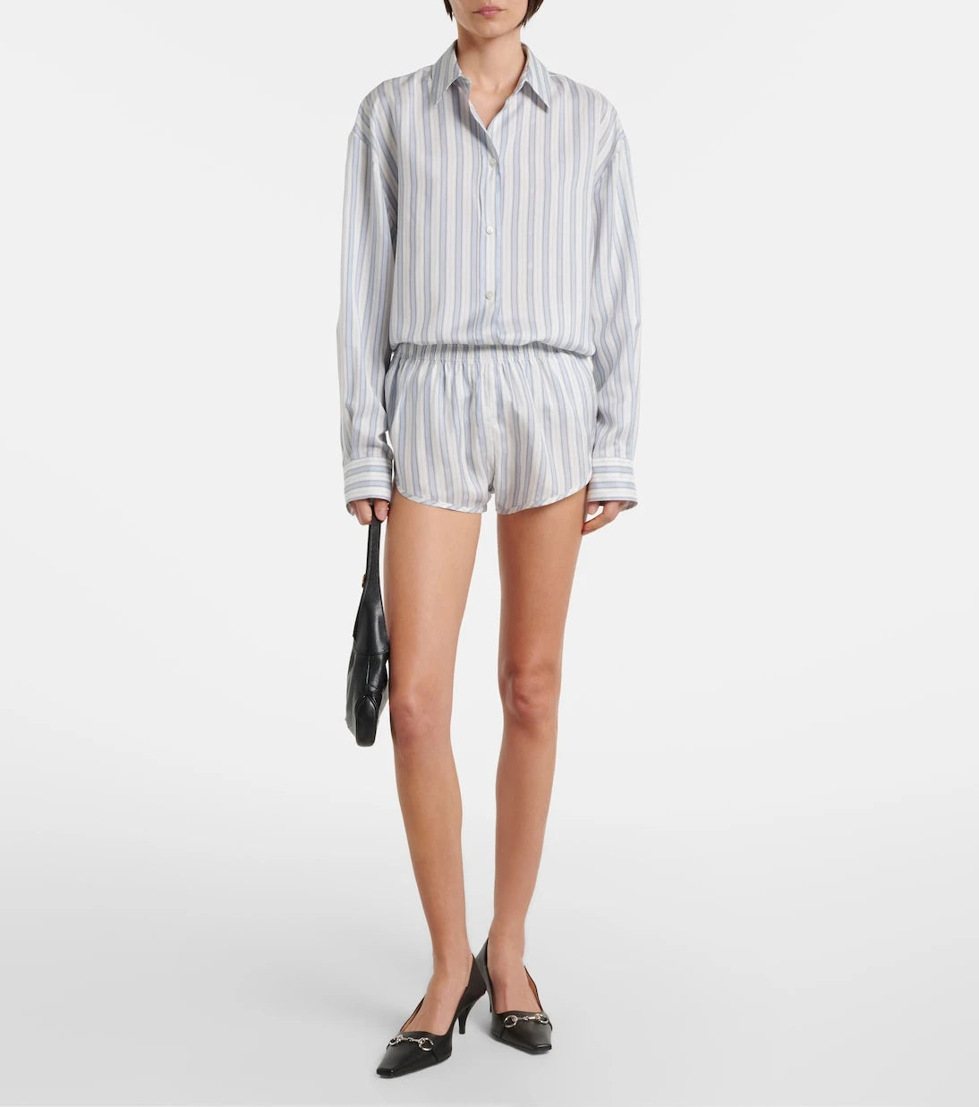Gucci - Striped silk shirt