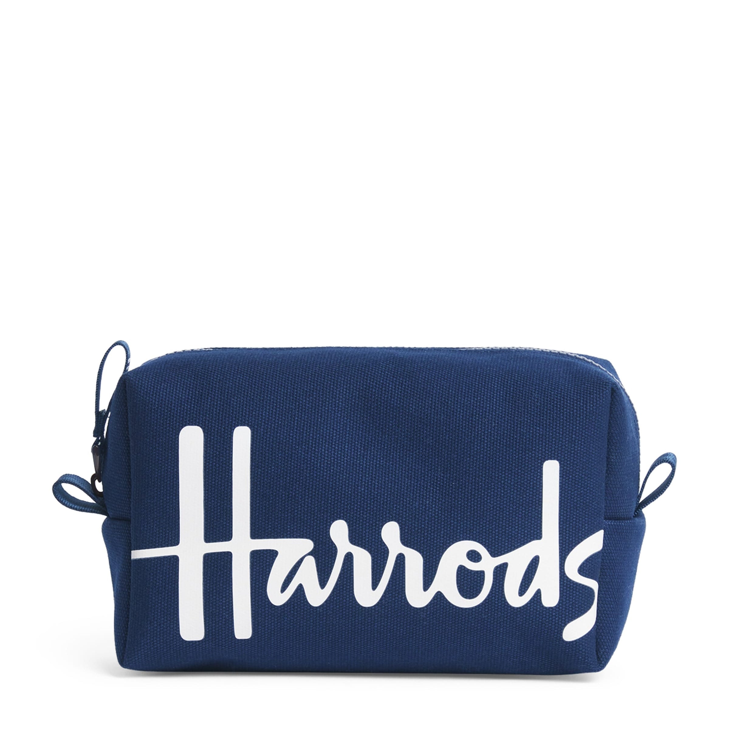 Cotton Logo Cosmetics Bag