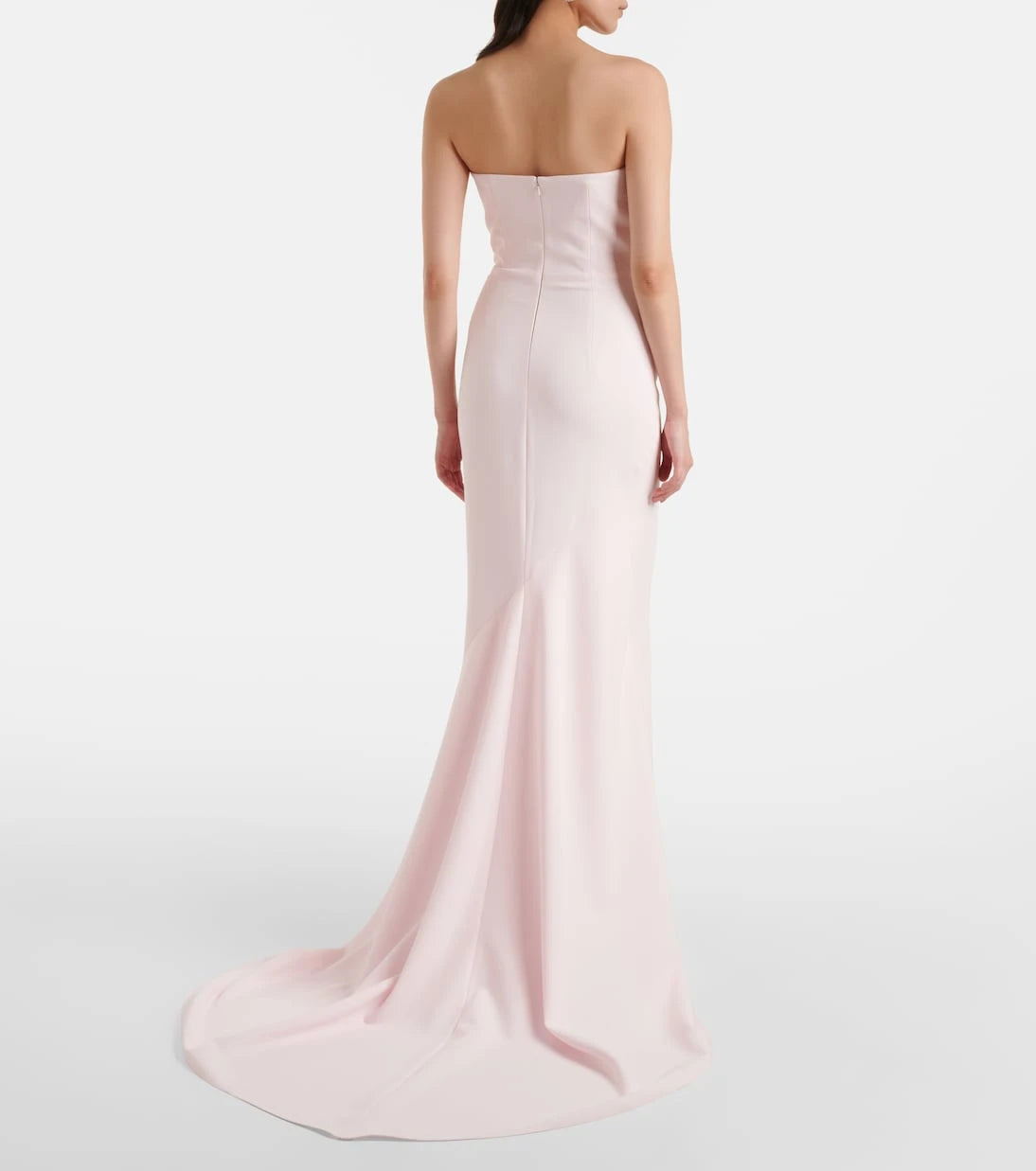 Safiyaa - Sofie embellished crêpe bustier gown