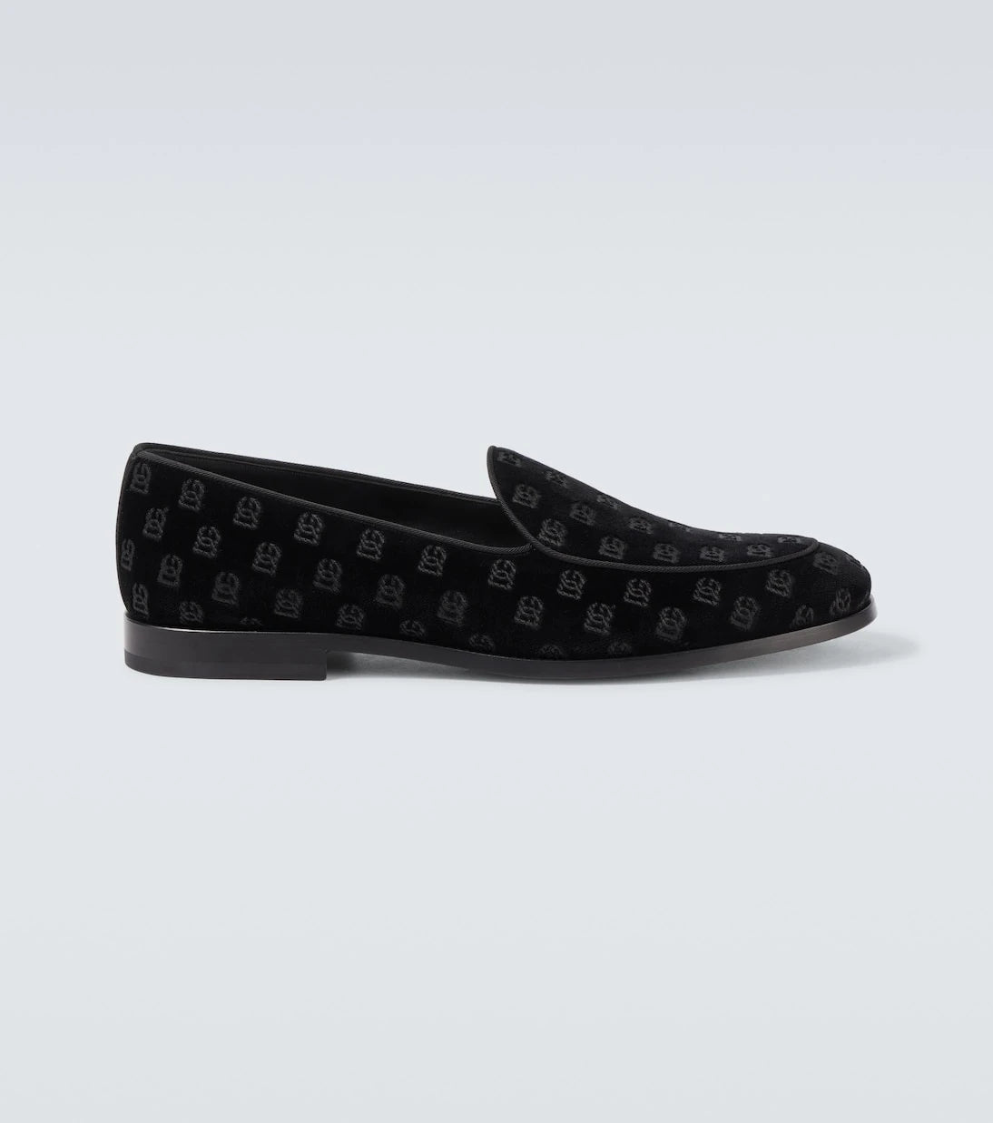 Dolce&Gabbana - Vivaldi velvet loafers