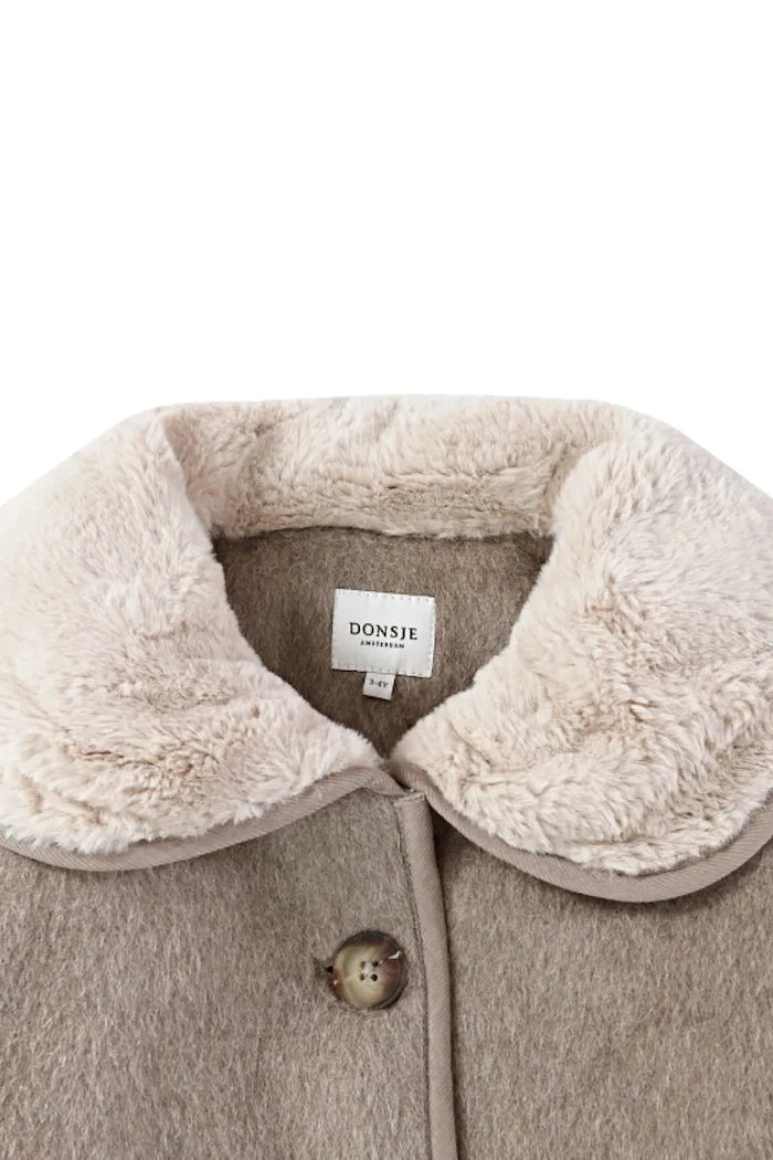 Yünlü Çocuk Montu Levian Jacket