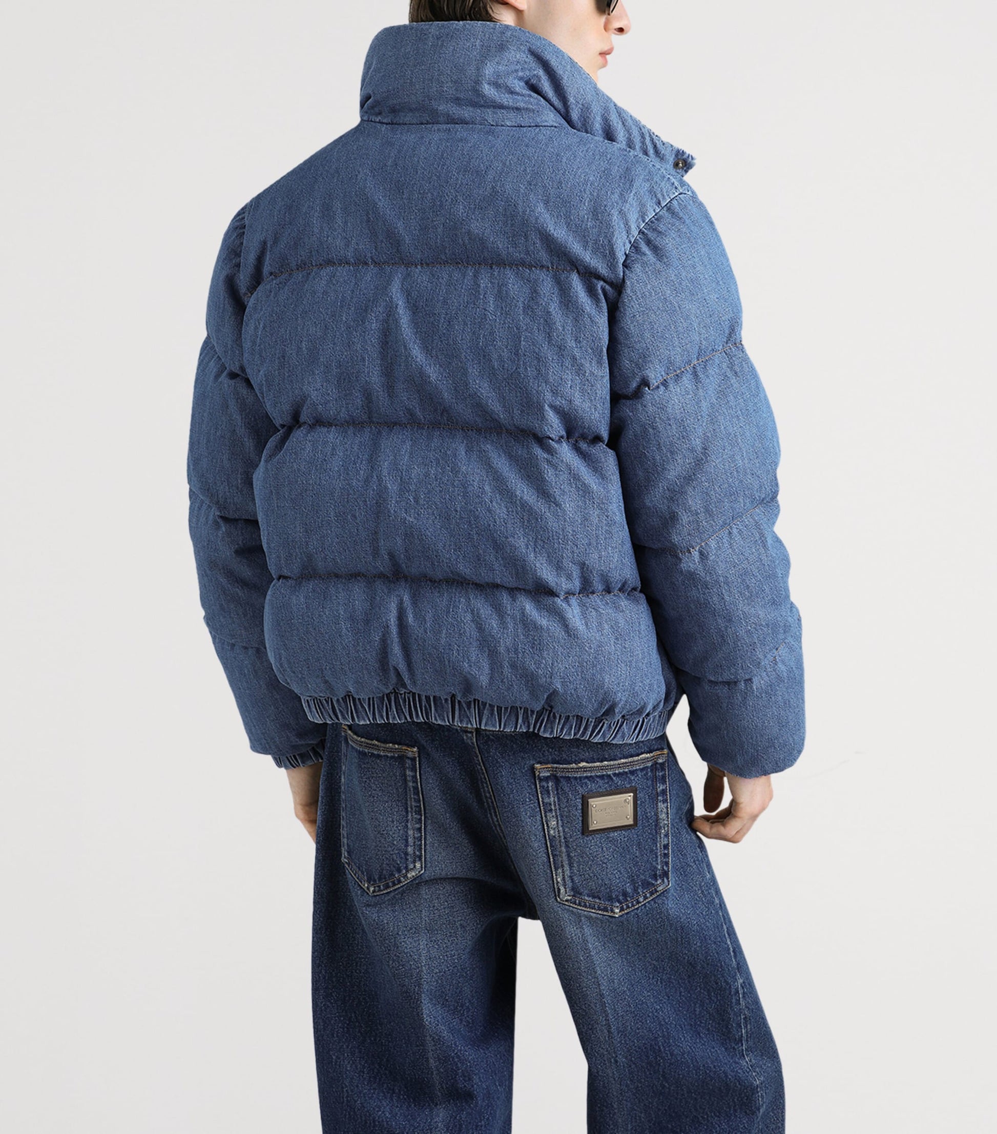 Multi Denim Padded Jacket