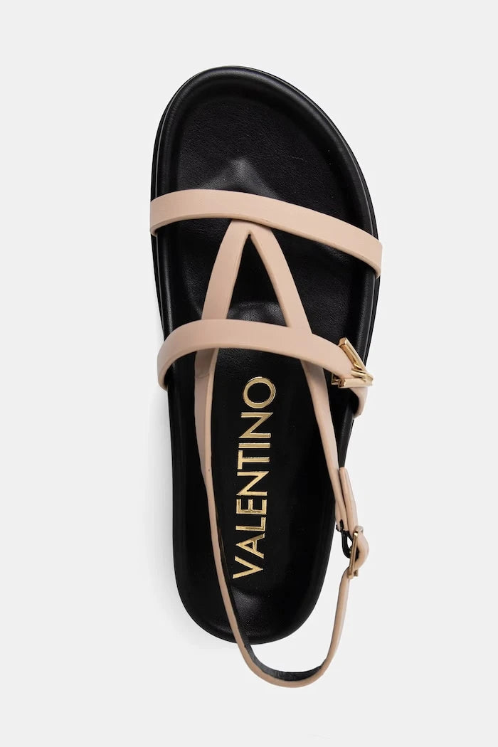 Valentino сандали дамски от кожа DRESS