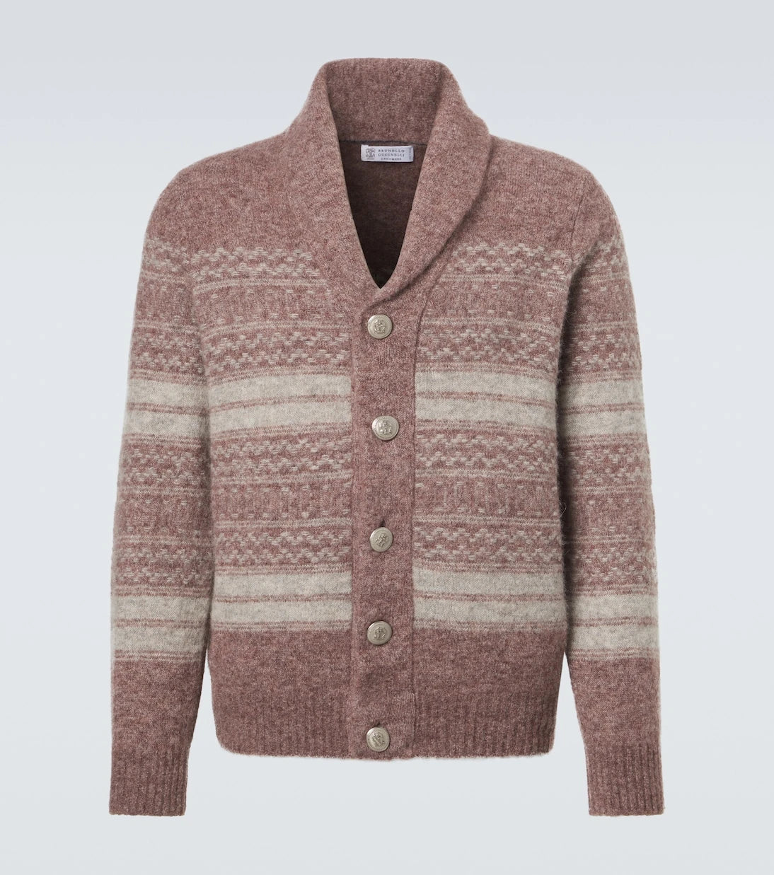 Brunello Cucinelli - Alpaca, cashmere, and wool-blend cardigan