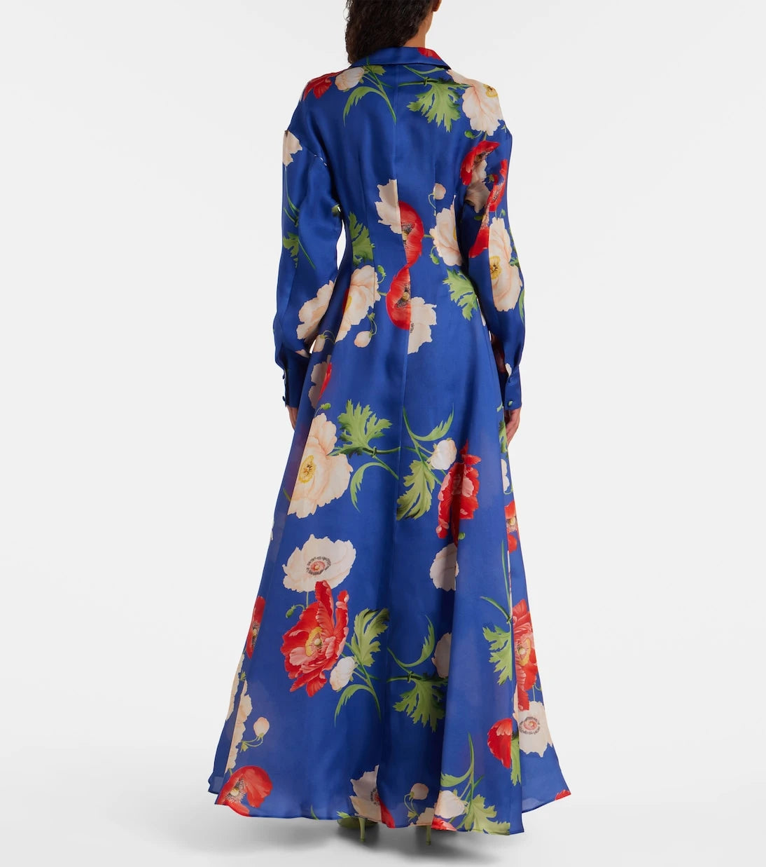 Leo Lin - Josephine floral silk gown