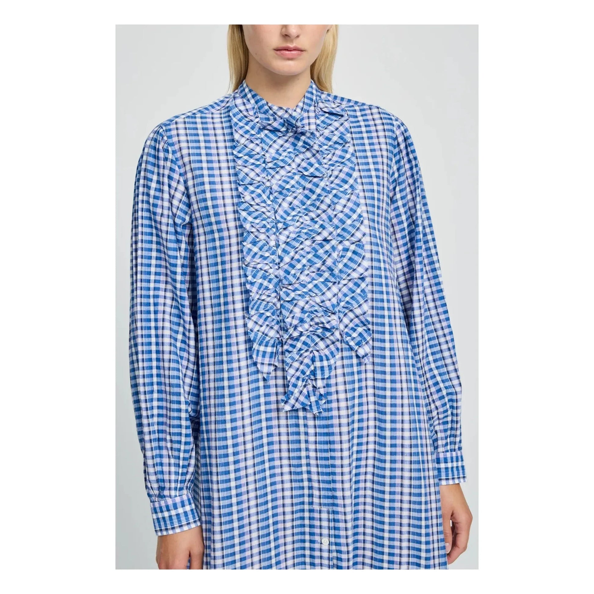 Laurence Bras - Magrita Cotton Dress | Blue