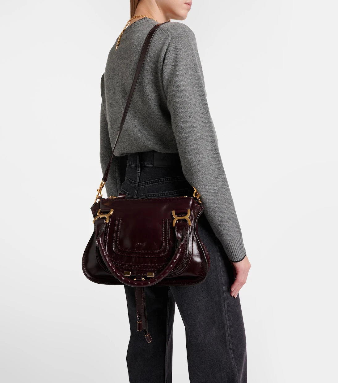 Chloé - Marcie Small leather shoulder bag