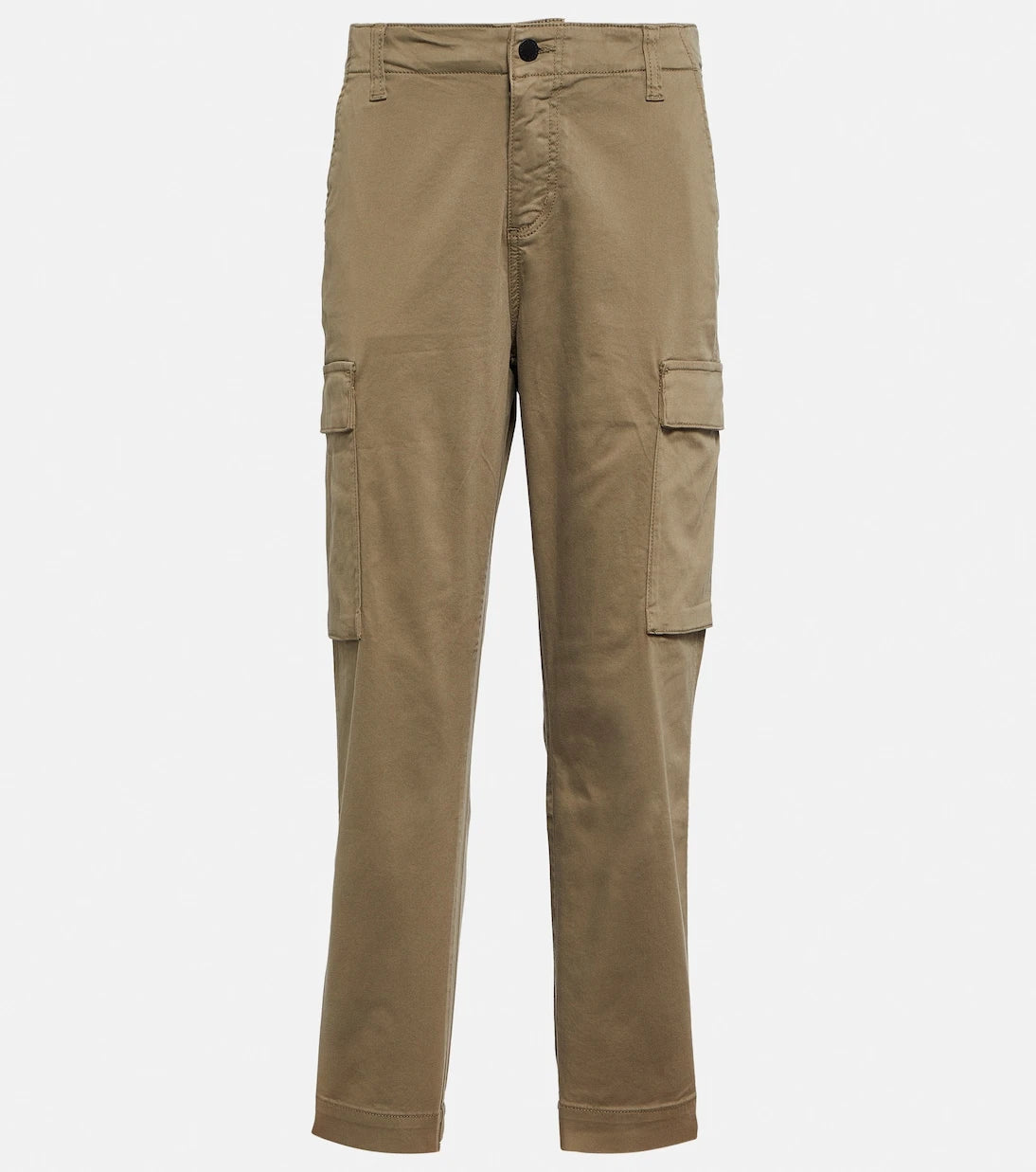AG Jeans - Cropped cotton-blend cargo pants