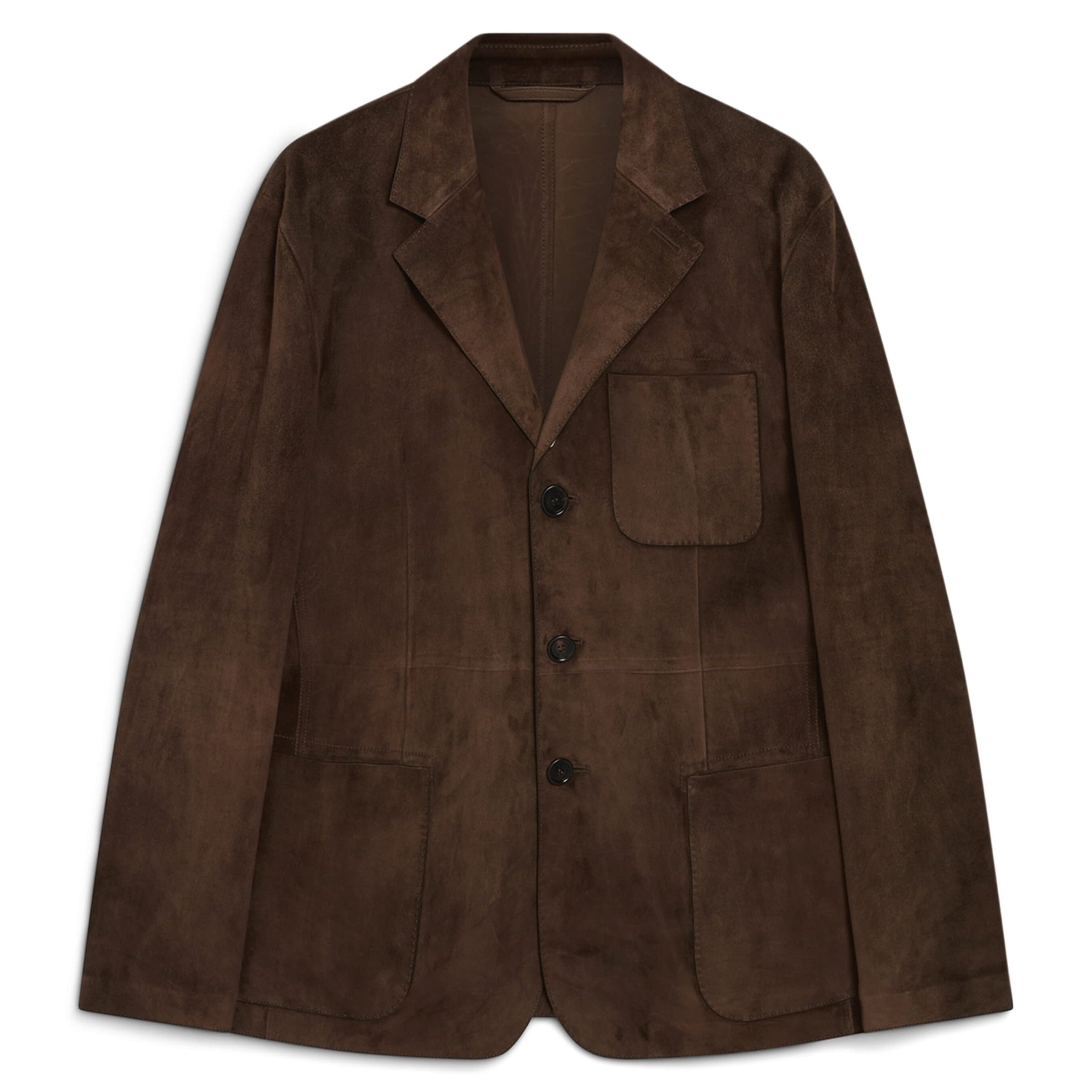 Brown Suede Blazer