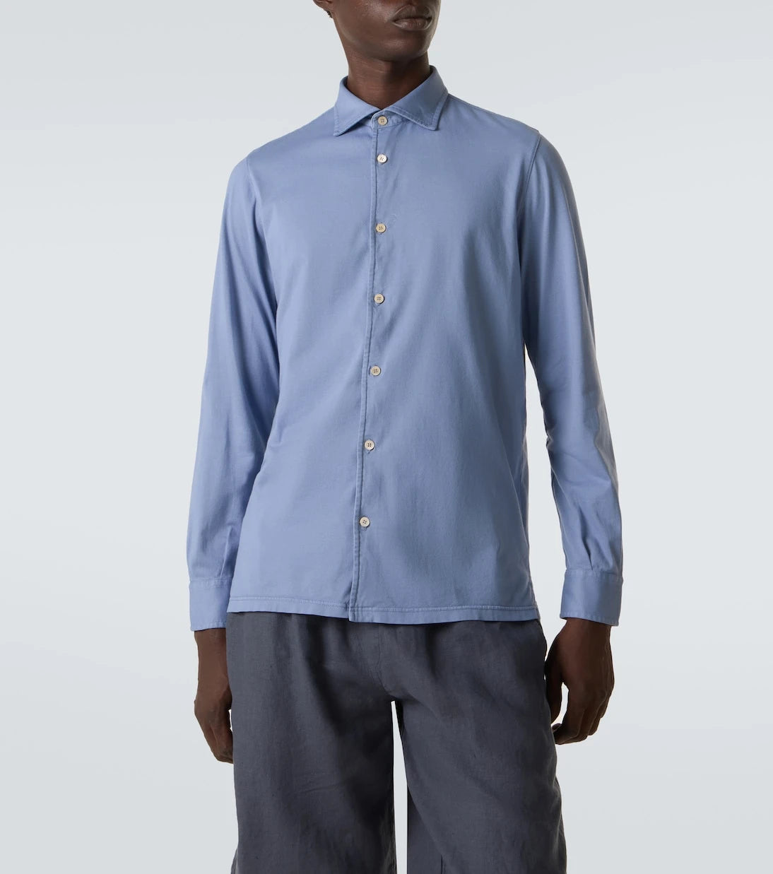 Fedeli - Jason cotton jersey shirt