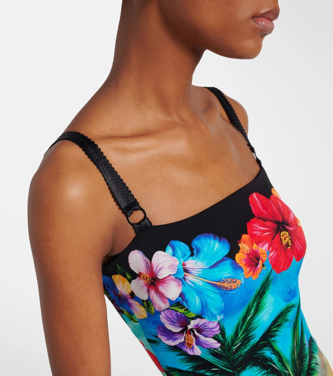Dolce&Gabbana - فستان متوسط الطول ومطبع