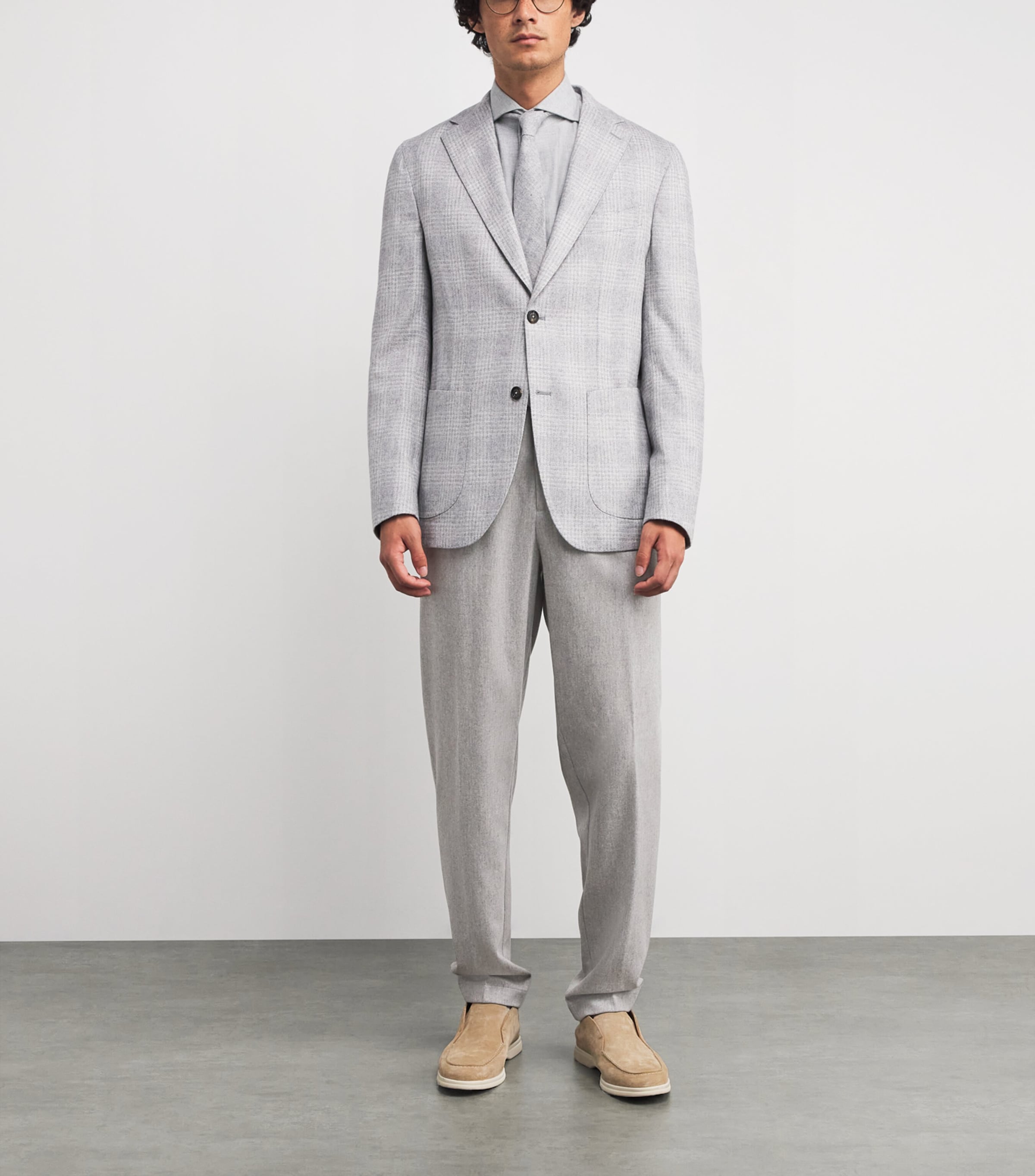 Wool-Cashmere Trousers