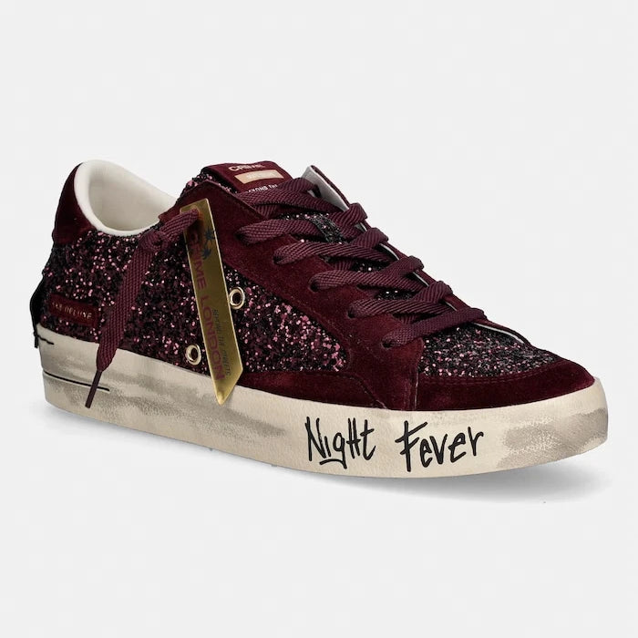 Crime London SK8 DELUXE kadın süet sneaker