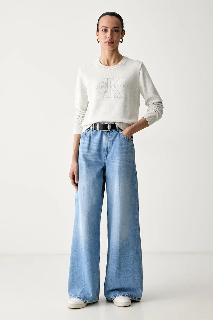Calvin Klein Jeans kadın pamuklu kazak