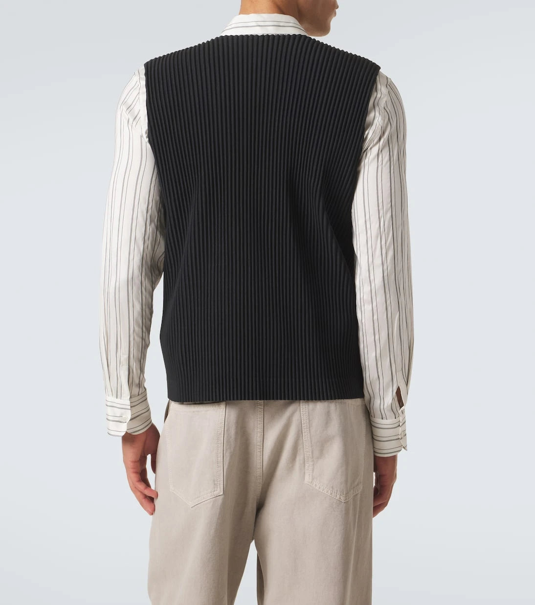 Homme Plissé Issey Miyake - سترة مكسّرة أساسية