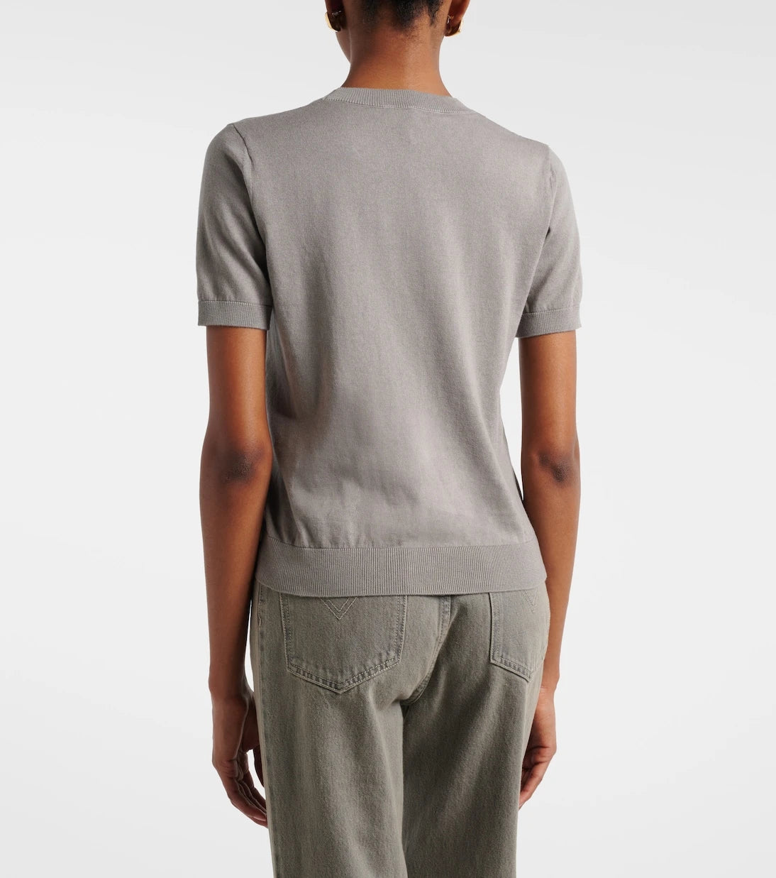 'S Max Mara - Cotton, silk, and cashmere top