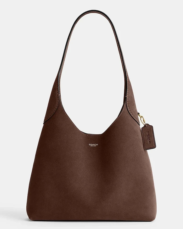 Coach Kadın Süet Brooklyn Shoulder Bag 28