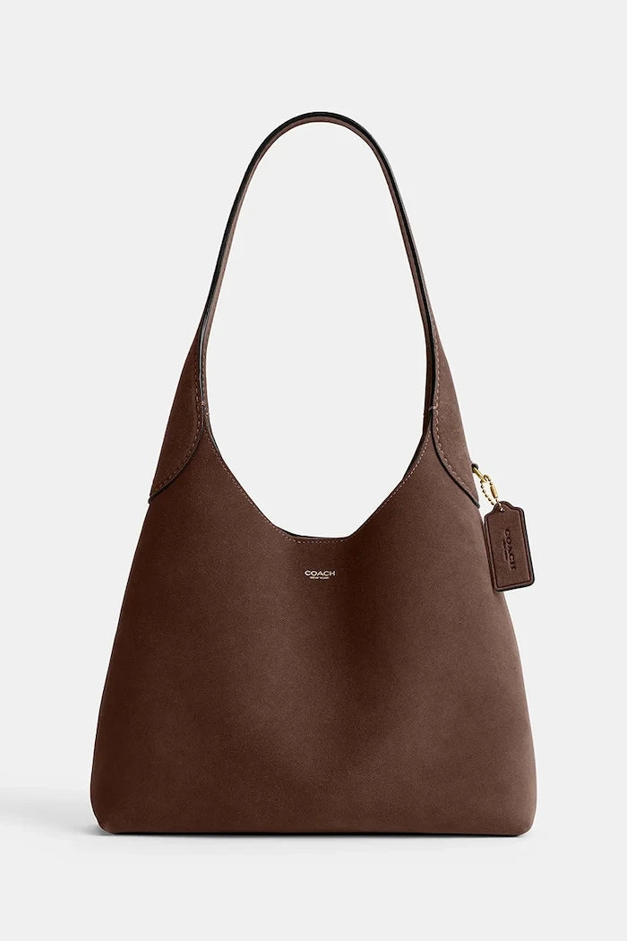 Coach Kadın Süet Brooklyn Shoulder Bag 28