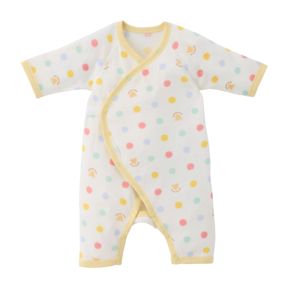 Cotton Polka Dot Playsuit (1 Month)