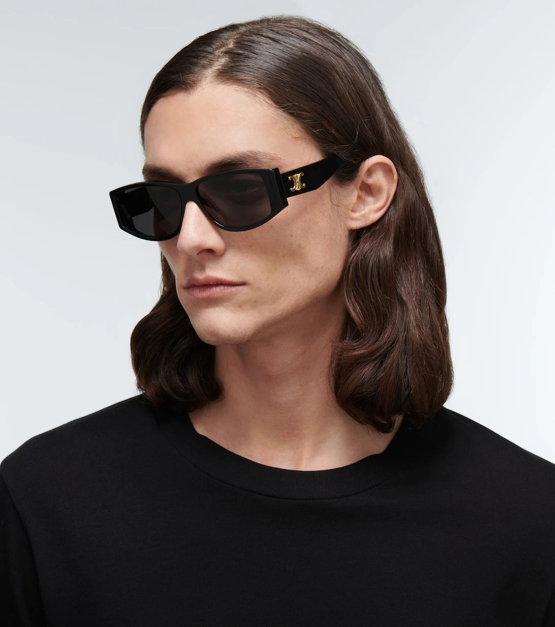 Celine Eyewear - Rectangular acetate sunglasses