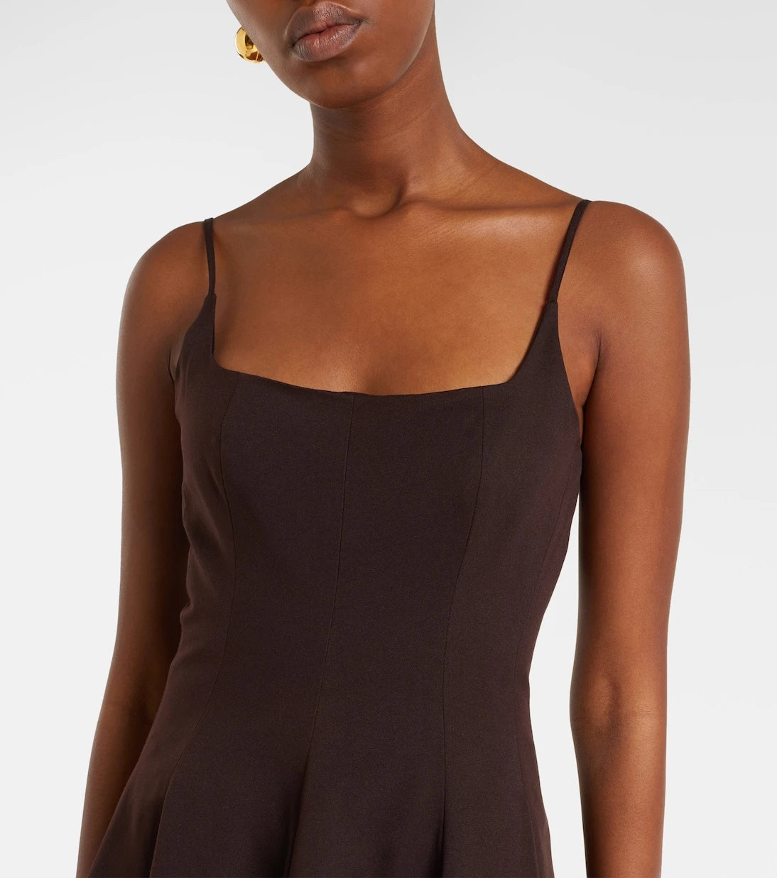 Staud - Joy cotton-blend gown