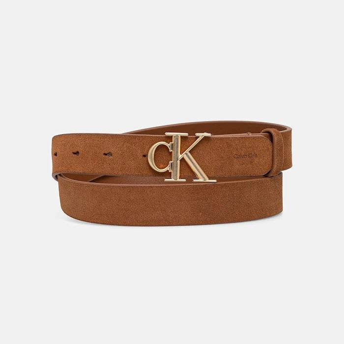 Calvin Klein kadın süet kemer
