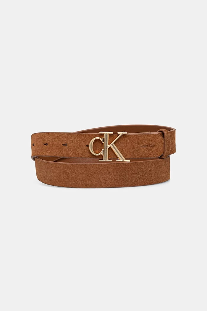 Calvin Klein kadın süet kemer
