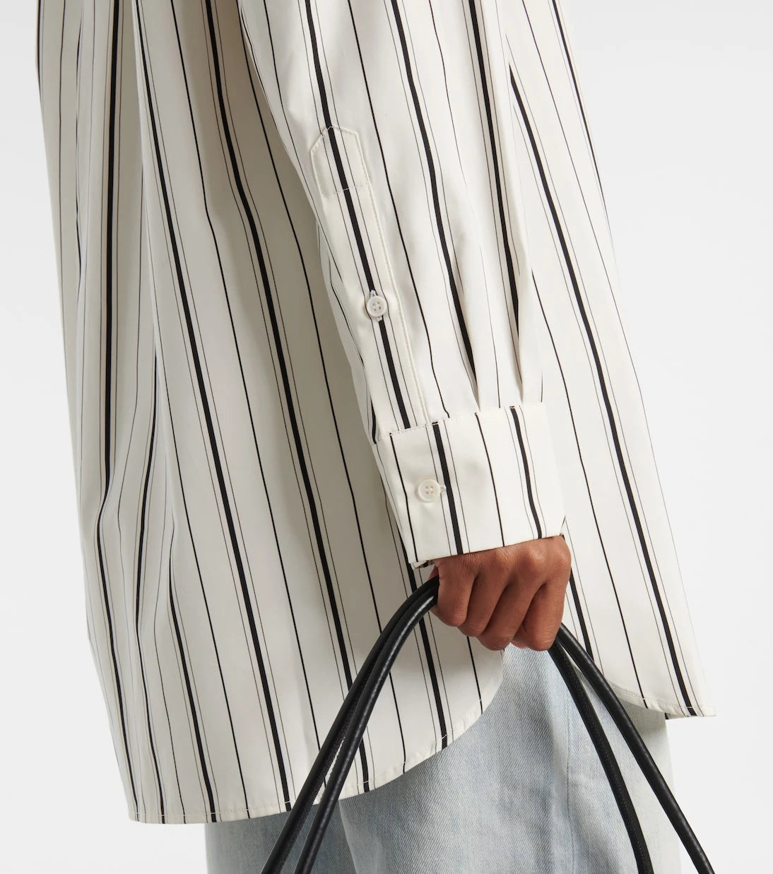 Tove - Damita striped cotton shirt