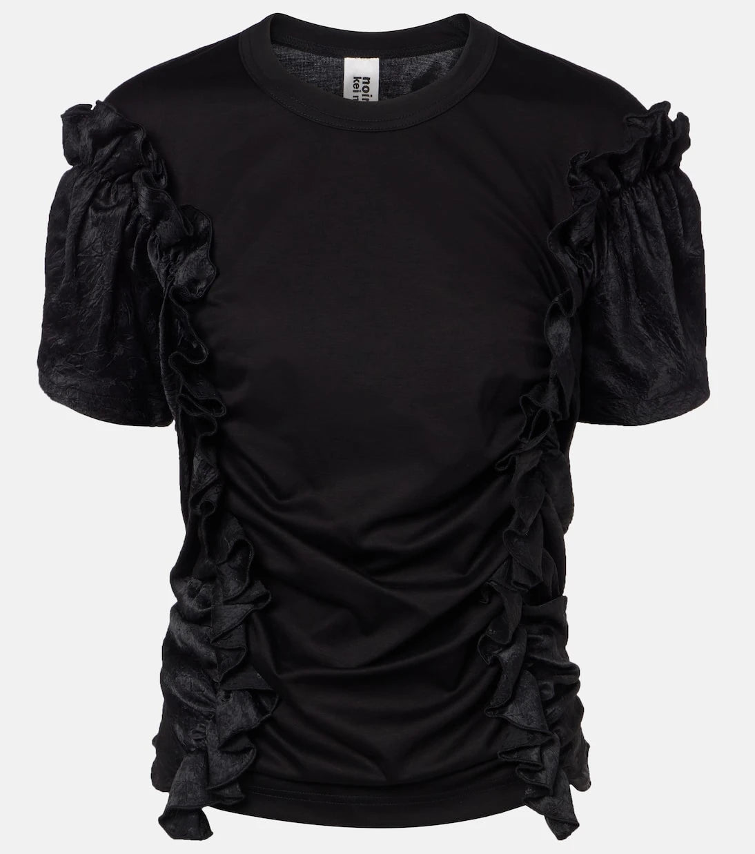 Noir Kei Ninomiya - Ruffled cotton top