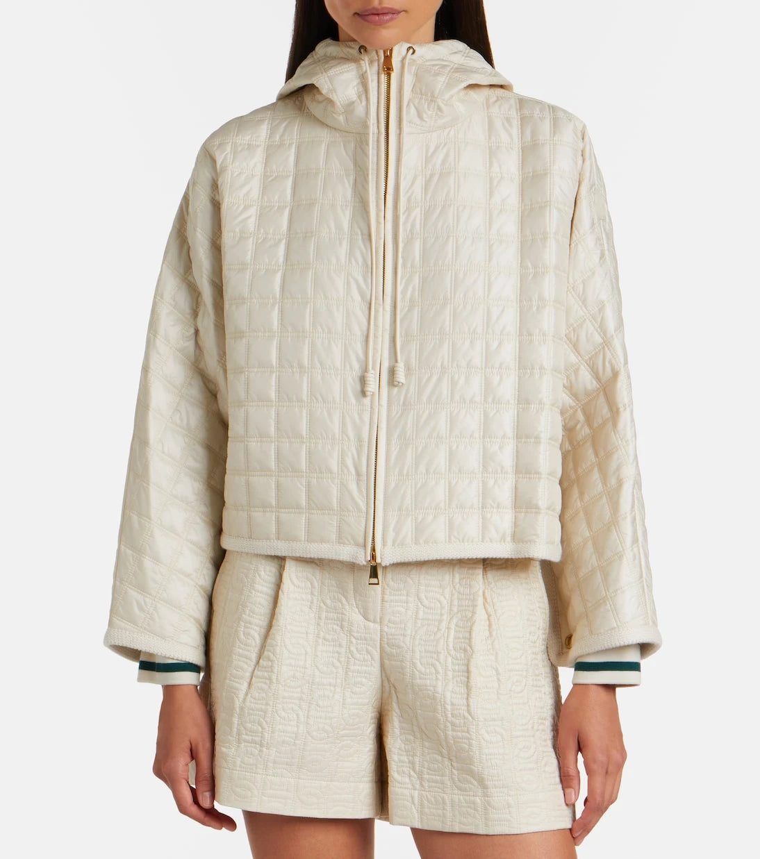 Moncler - Quilted hooded jacket