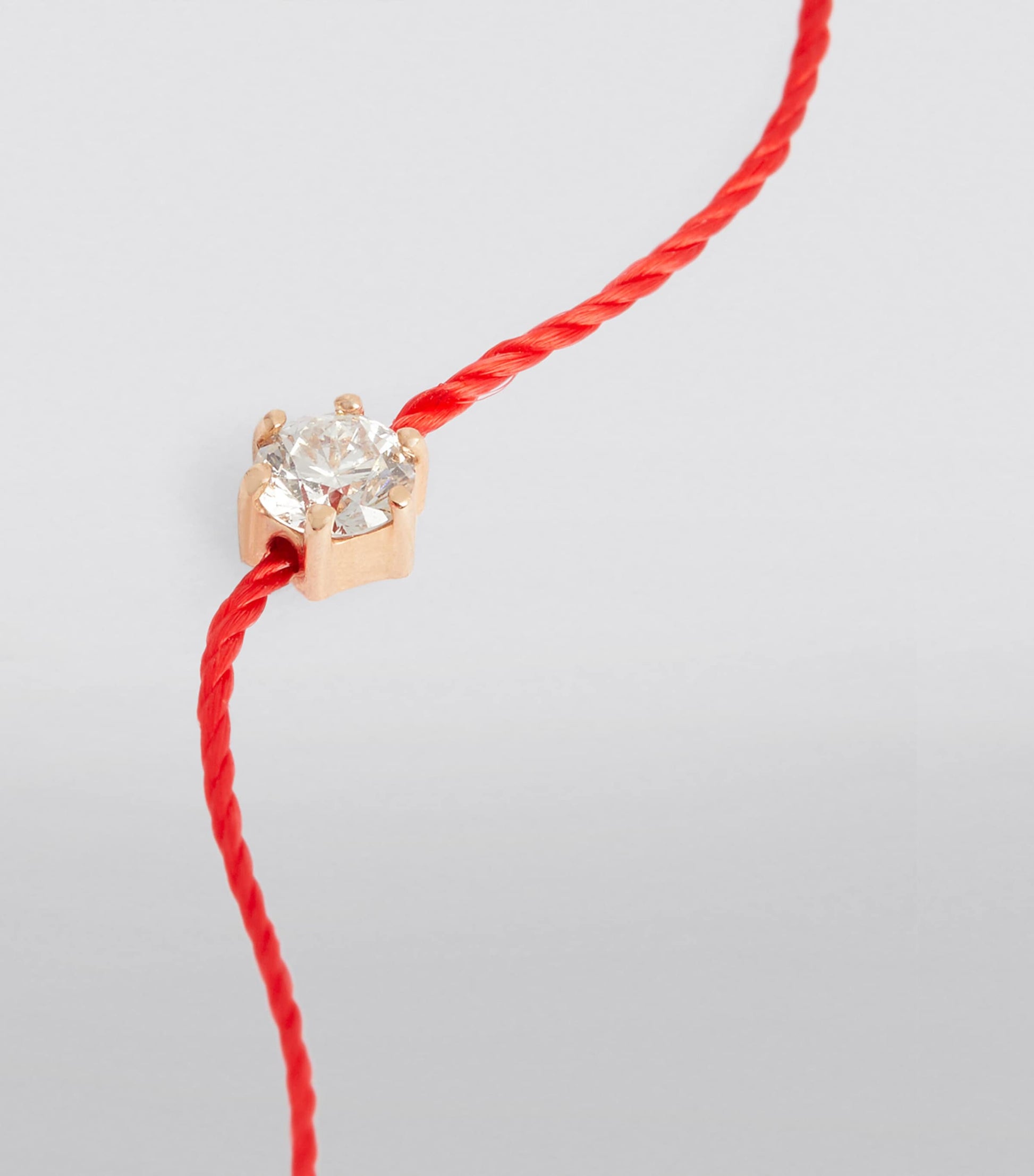 Rose Gold and Diamond Absolu Thread Bracelet