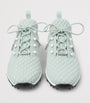 Jimmy Choo Turquoise Veles Knitted Sneakers