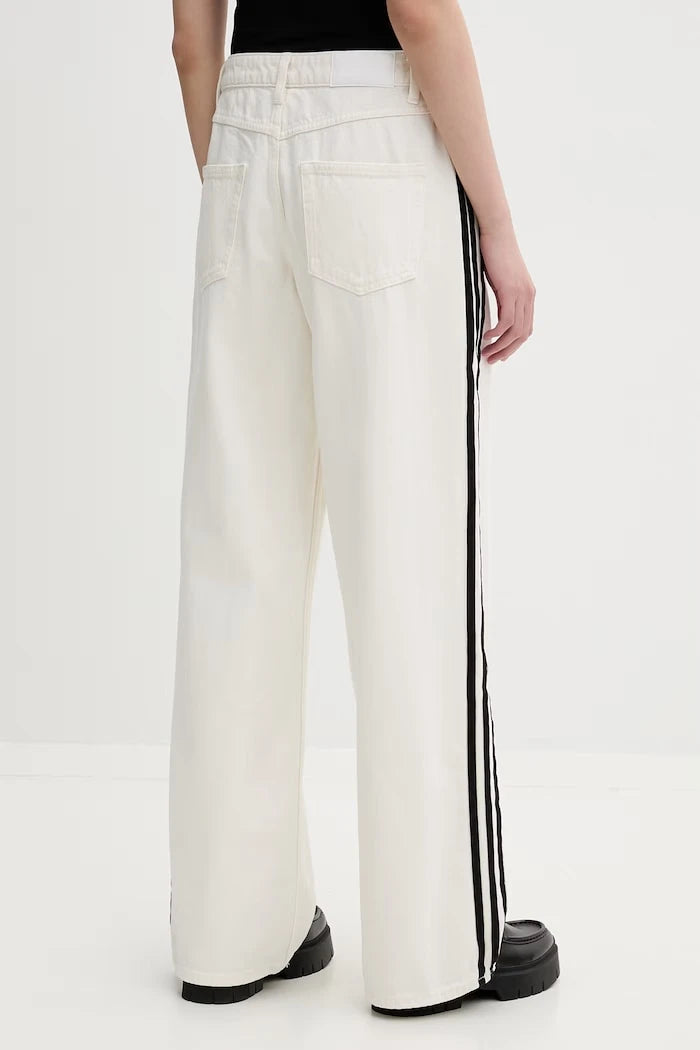 adidas Originals Firebird kadın düz jean pantolon
