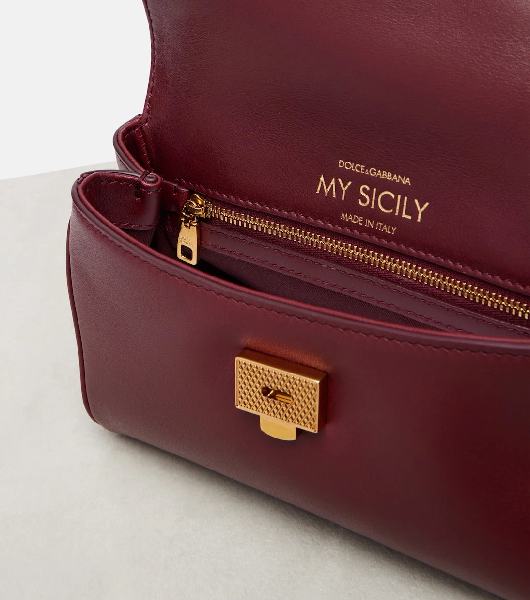 Dolce&Gabbana - My Sicily leather tote bag