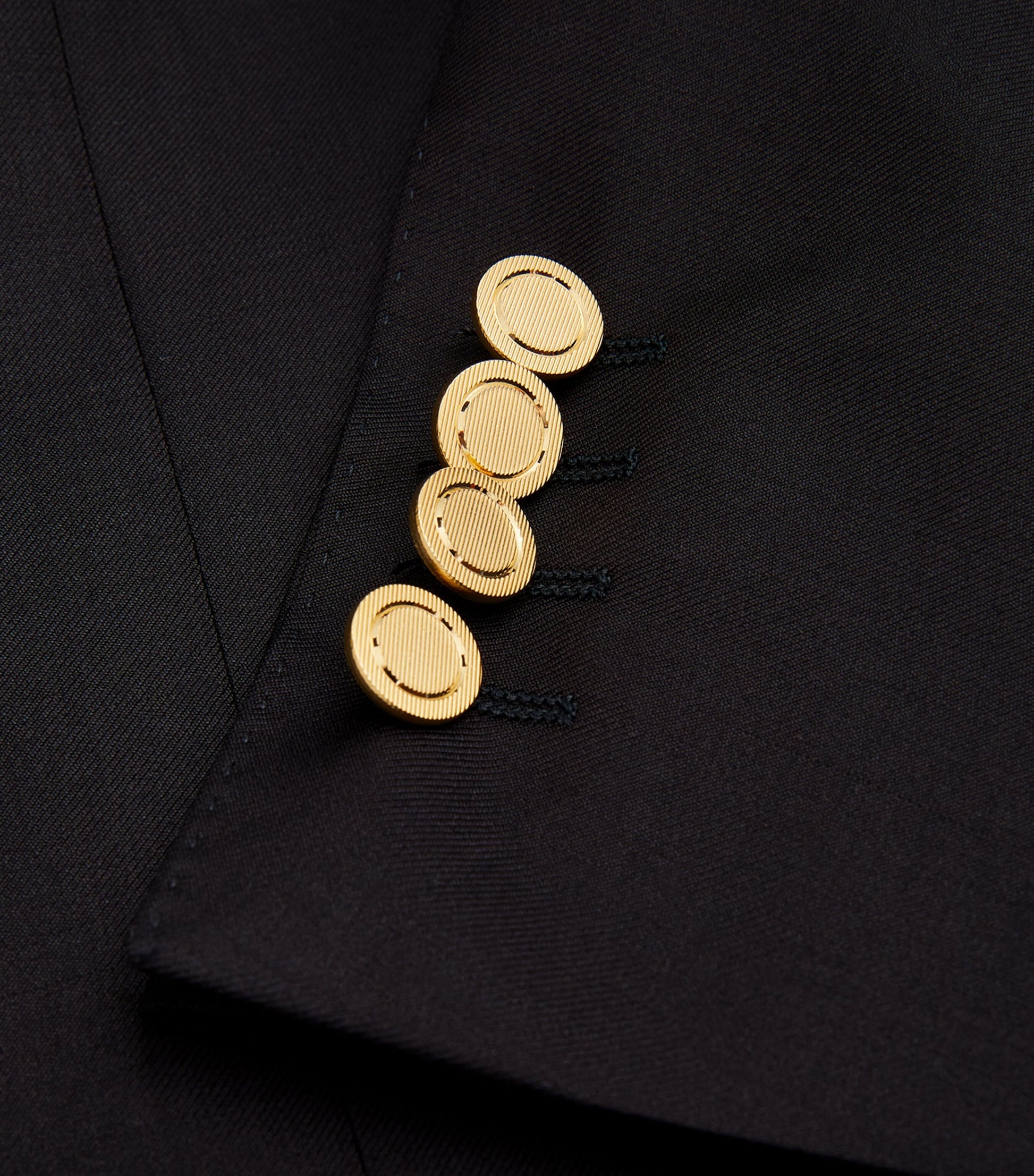 Wool Single-Breasted Suit Jacket