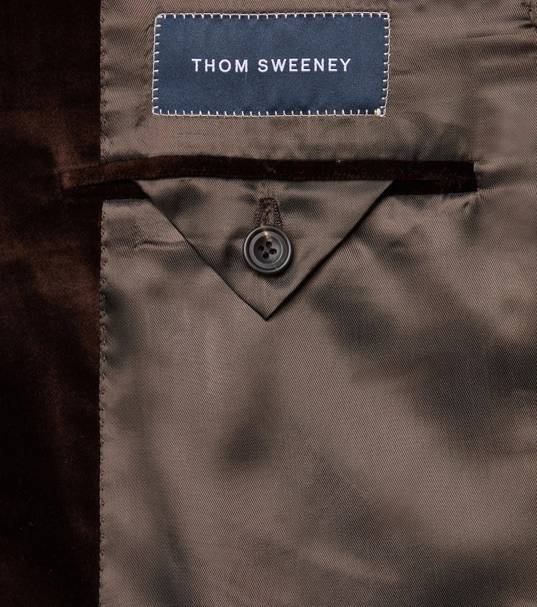 Thom Sweeney - سترة قطنية مخملية