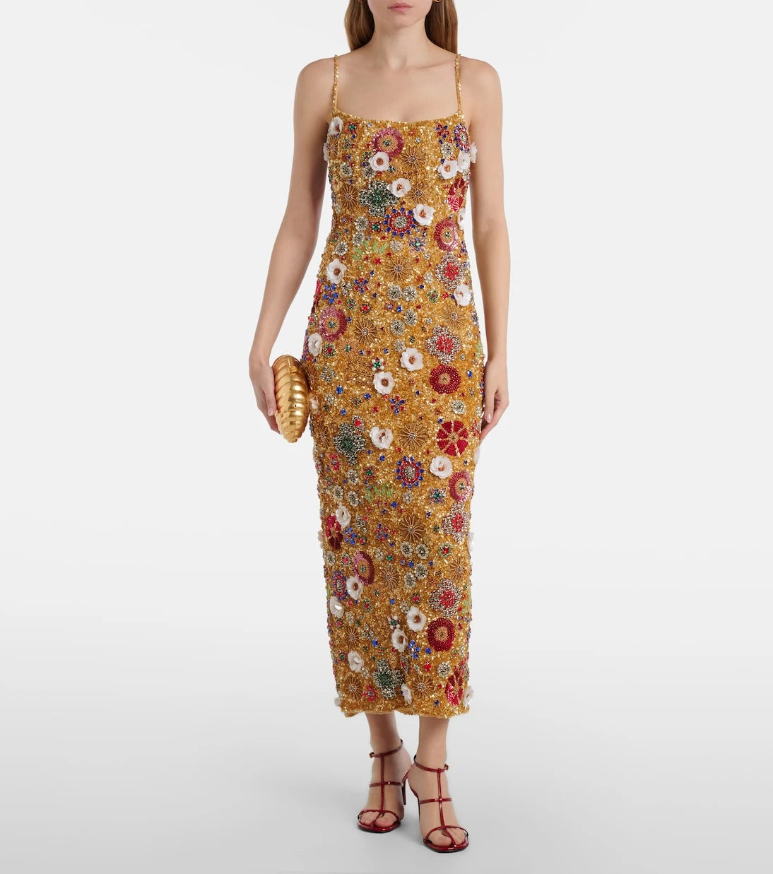 Rachel Gilbert - Francesca embellished cocktail dress