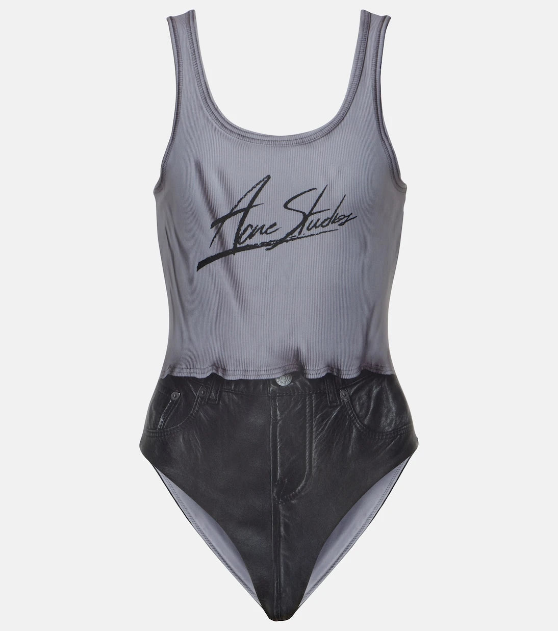 Acne Studios - Elea printed swimsuit