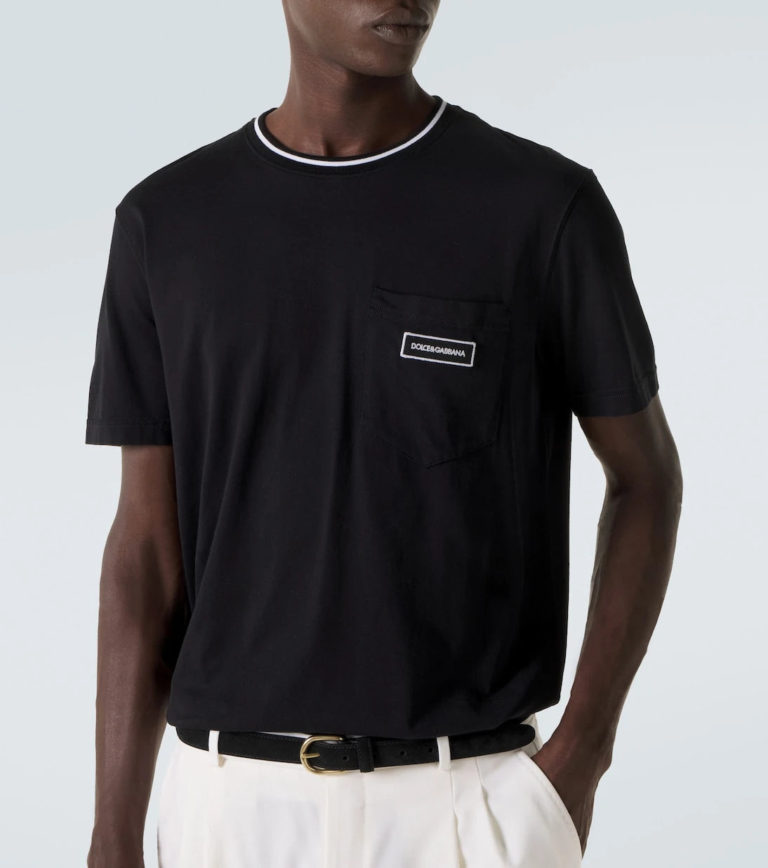 Dolce&Gabbana - Logo cotton jersey T-shirt